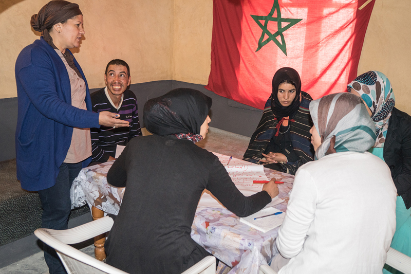Projet de renforcement des capacités des femmes du Haut-Atlas Oriental pour leur autonomisation (2012-2014)
